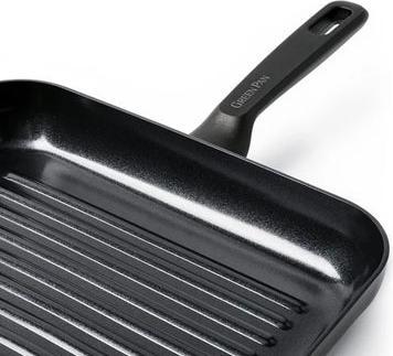 Immagine prodotto Greenpan Memphis grillpan 28cm - zwart - inductie - PFAS-vrij (28 cm, Padella grill, Alluminio)