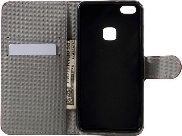 Produktbild MU Style Leder Hülle mit Muster (Huawei P10 Lite)