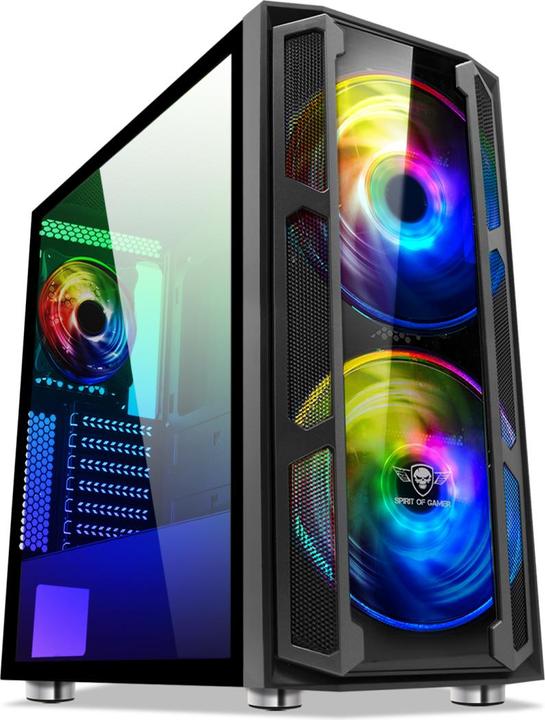 Immagine prodotto Spirit Of Gamer Boitier ATX-mATX 8920RA/GHOST 5 (ATX, mATX, Mini-ITX)