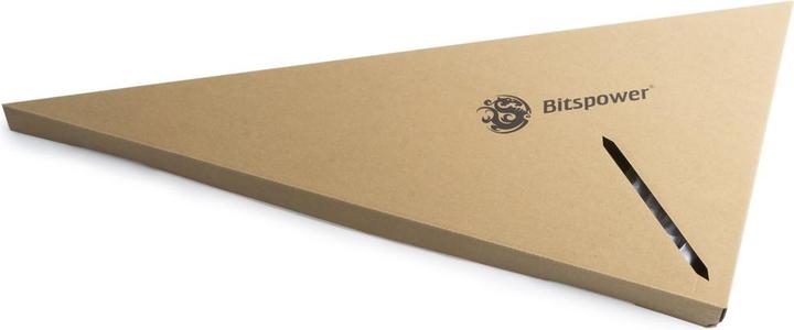 Image du produit Bitspower Tube dur en laiton 16mm AD, 220x300mm, 90 degrés - pack de 4 (0.31 m, Métal)