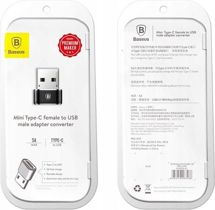 Immagine prodotto Baseus CAAOTG-01 (USB-C, 1.70 cm)
