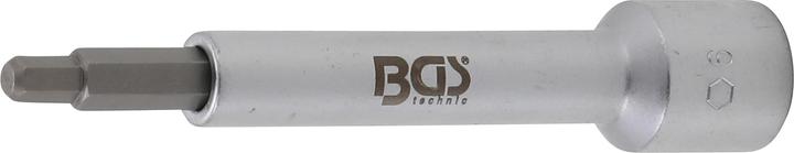 BGS Douille à embouts 12,5 mm (1/2") hexagone femelle 6 mm
