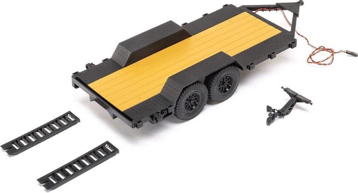 Actual product image Axial Trailer flatbed 2-axle 1:24 (RTR Ready-to-Run)