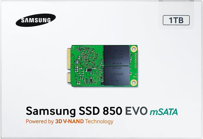 Produktbild Samsung 850 Evo (1000 GB, mSATA)