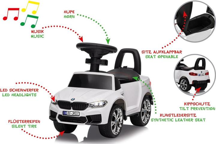 Immagine prodotto Jamara BMW M5 bianco skidoo