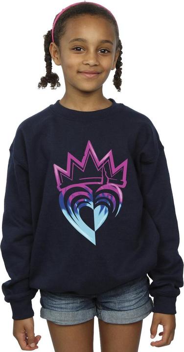 Immagine prodotto Disney Descendants Pink Crown Felpa Ragazze (128)