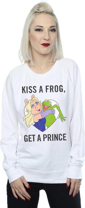 Actual product image Disney Womens/Ladies The Muppets Kiss A Frog Sweatshirt (XXL)
