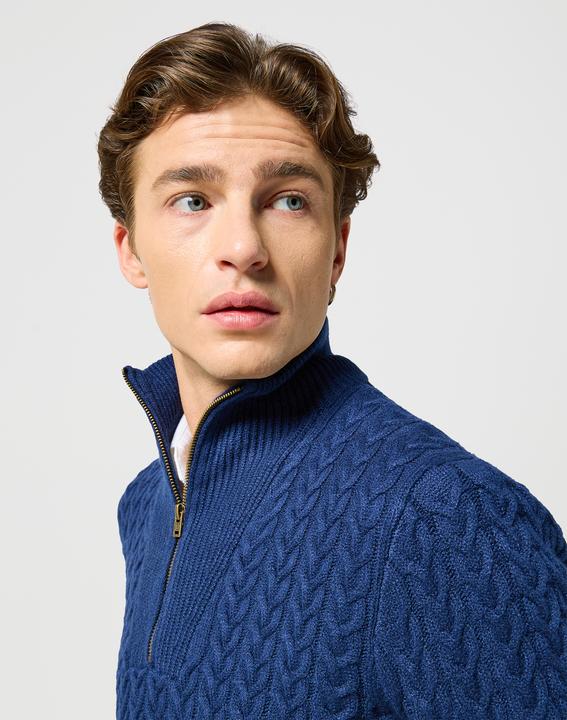 Actual product image Wrangler Half zip knit jumper (XL)