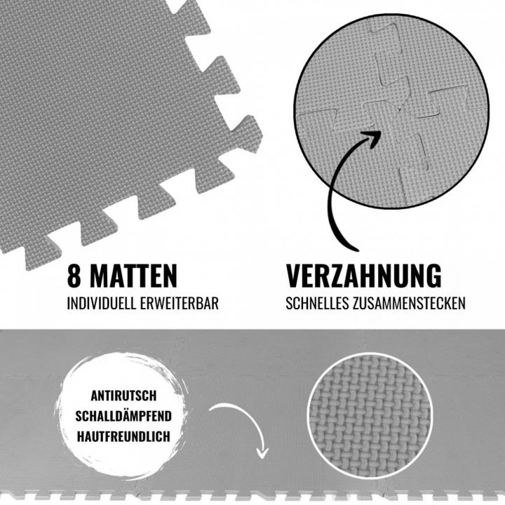 Image du produit Gorilla Sports Ensemble de tapis de protection (1.20 cm)