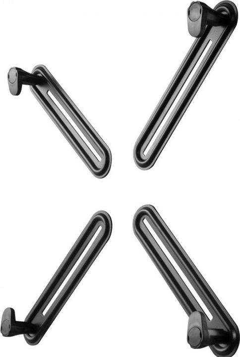 Produktbild Techly Non-VESA Adapter-Kit für Monitorhalterung 33,02-68,58cm 13-27Zoll (Wand, 27", 8 kg)
