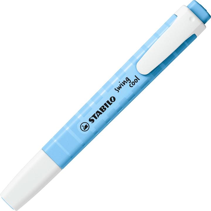 Immagine prodotto STABILO swing cool Evidenziatore pastello (Azzurro cielo, 4 mm, 1 x)