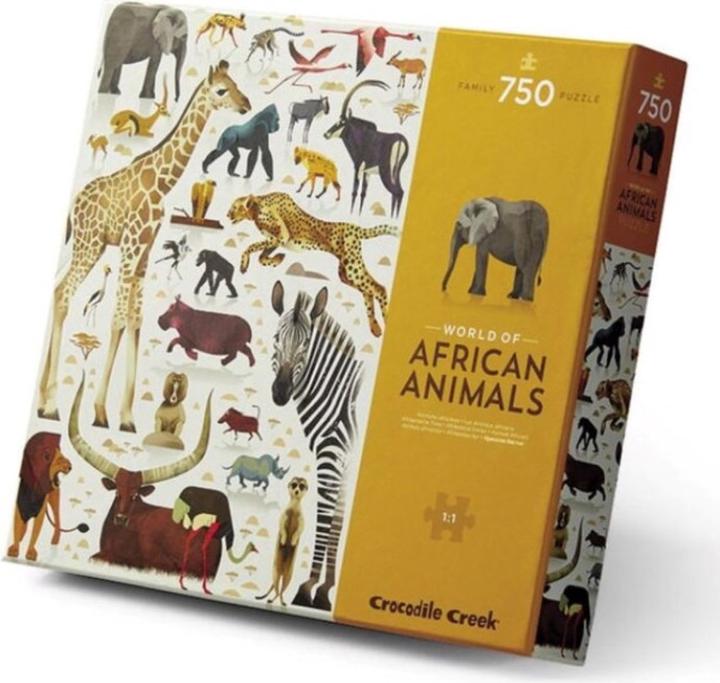 Produktbild Crocodile Creek 750 pcs World of African Animals (750 Teile)