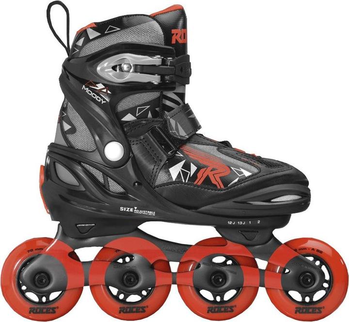 Immagine prodotto Roces Pattini Moody Boy Tif nero-rosso 400855 02 (36-40) (37)