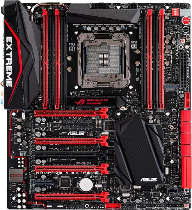 Image du produit ASUS Rampage V Extreme/U3.1 (LGA 2011-v3, Intel X99, E-ATX)