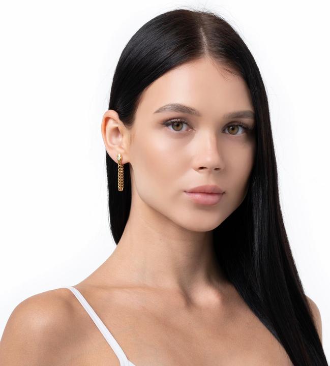 Produktbild Sensora Jewelry Sparkly Chain Ohrringe (Edelstahl)