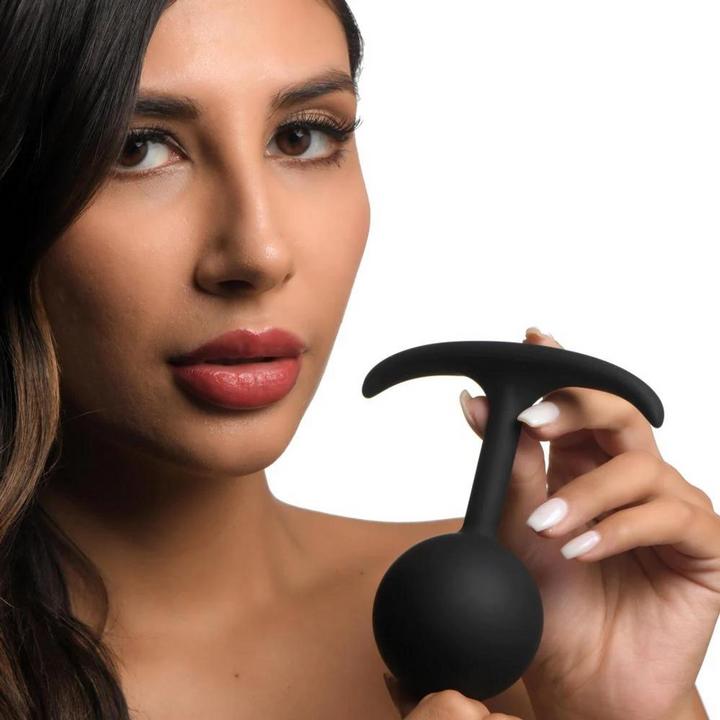 Actual product image Heavy Hitters Butt Plug /w Weight - Extra Large