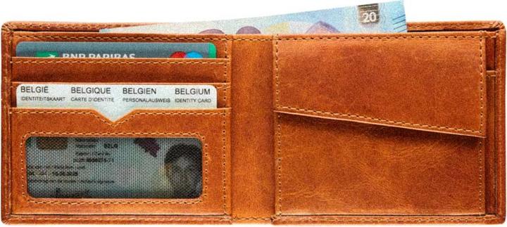 Produktbild Maverick New Men Portemonnaie compact Leder, cognac