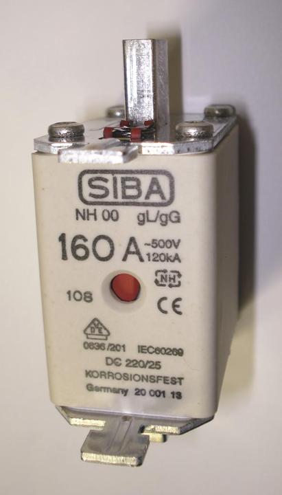 Siba NH fuse link (NH-DIN fuse, 250 A)