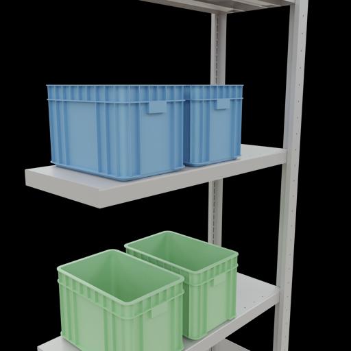Produktbild Schulte Lagertechnik Stecksystem Anbauregal MULTIplus250 mit Längenriegel