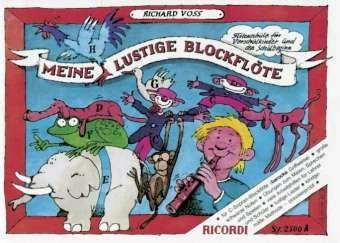 Produktbild Meine lustige Blockflöte - Band 1 (Barocke Griffweise) (Deutsch, Richard Voss, 1985)
