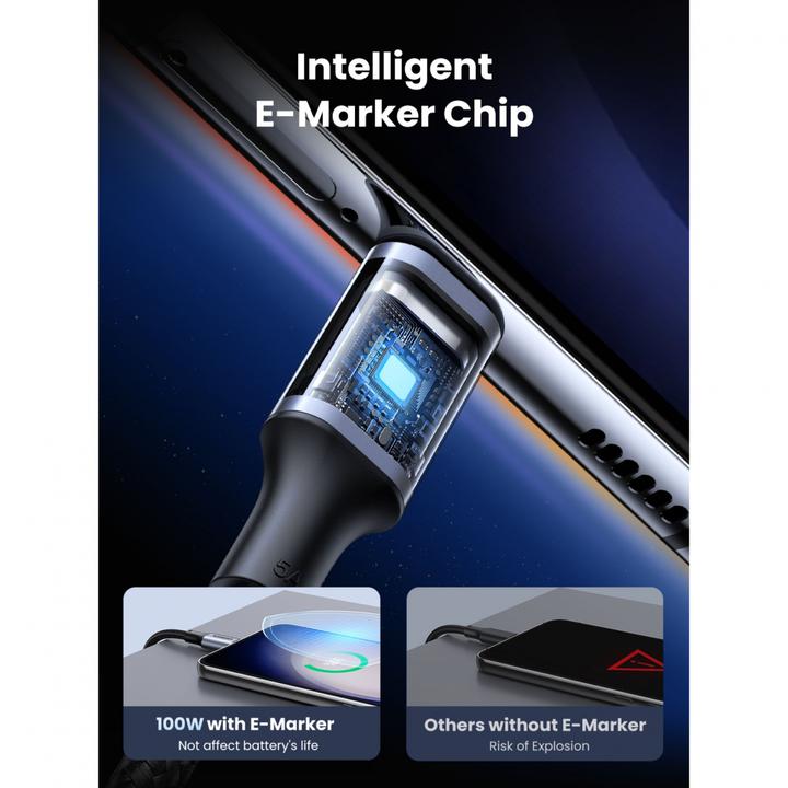 Produktbild Ugreen USB Typ C – USB Typ C (1 m, USB 2.0)