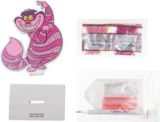 Produktbild Craft Buddy Cheshire Cat, Crystal Art Buddy ca. 11x8cm