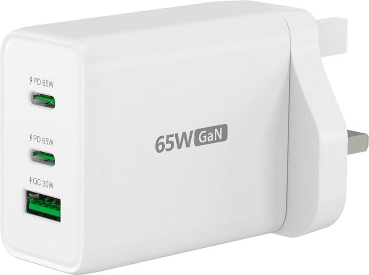 j5Create 65W GAN USB-C 3-PORT CHARGER UK (65 W)
