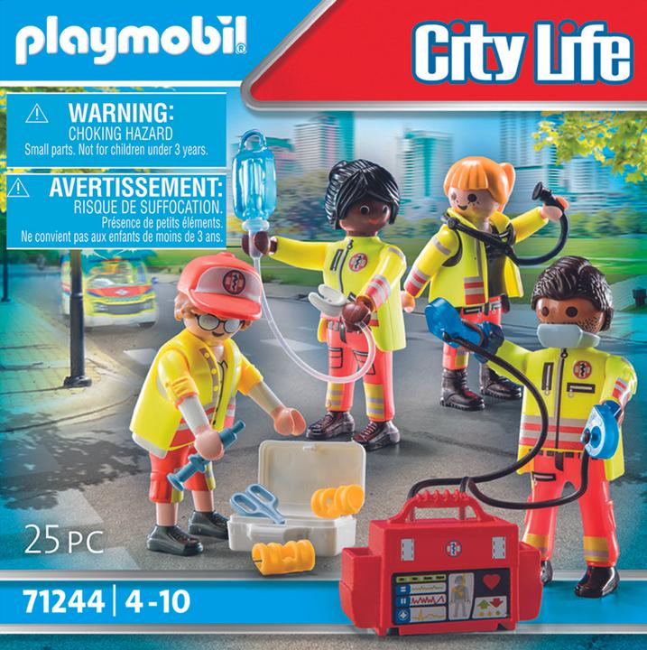 Actual product image Playmobil 71244 Rescue team (71244, Playmobil City Life)
