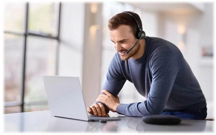 Actual product image Jabra Headset Engage 55 UC Duo USB-C (Wireless, USB-C)