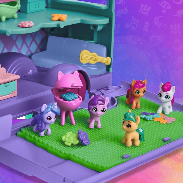Immagine prodotto My Little Pony Mini World Magic Mare Stream, Set di gioco per camper