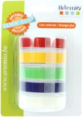 Produktbild Artemio Beschriftungsband Label Maker 5 Stk. (0.90 cm, Mehrfarbig)