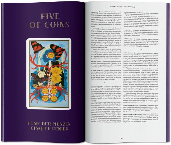 Valeurs nutritives et ingrédients Dalí. Tarot (Allemand, Anglais, Français, John Fiebig, 2019)