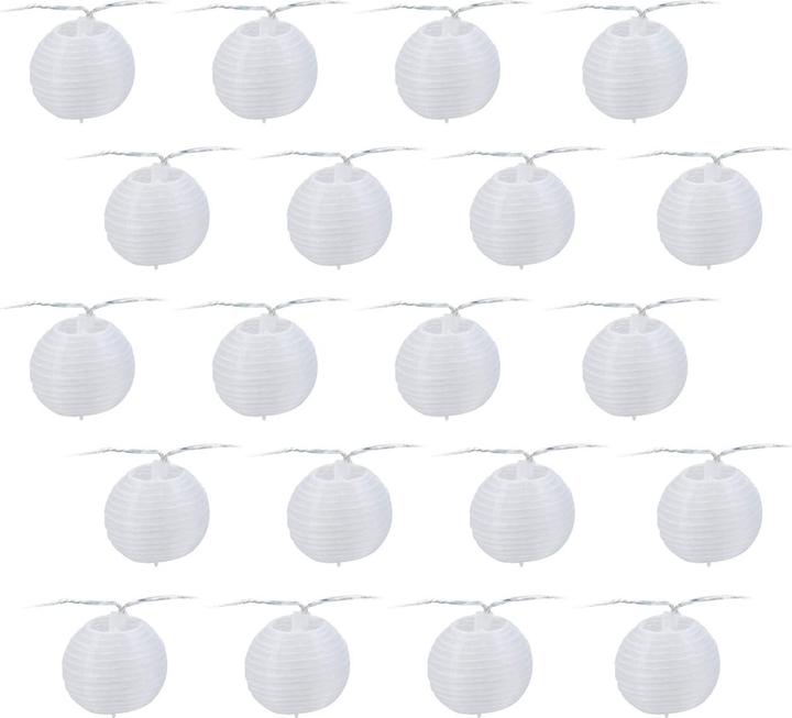 Immagine prodotto H & S Collection Illuminazione per feste 20 lanterne da esterno, cavo da 6M, I (10.70 m)