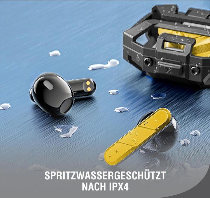 Productafbeelding 4smarts TWS Bluetooth koptelefoon GameBuds (Geen ruisonderdrukking, 24 h, Bedraad)