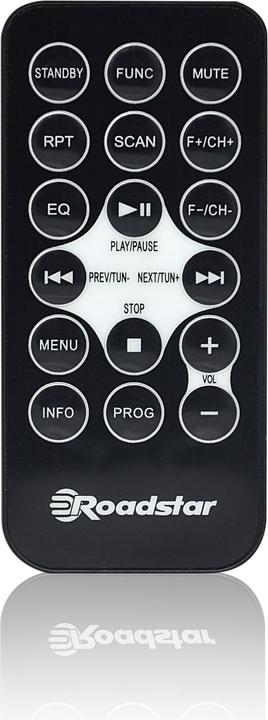 Actual product image Roadstar CDR - 375D+ / BK (DAB+, VHF)