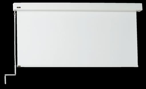 Produktbild Av Stumpfl Projektionswand / Leinwand Inline mit Kurbelantrieb 240 x 240 cm / 1 : 1 (1:1)