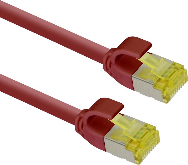 Actual product image Helos Patch cable RJ-45 (M) to RJ-45 (M) (PiMF, SFTP, CAT6a, 3 m)