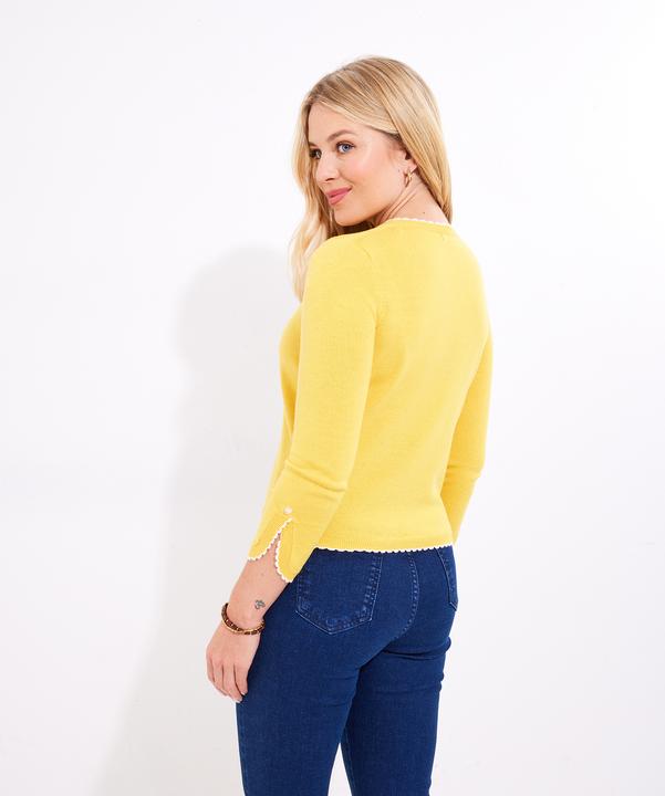 Image du produit Joe Browns Frilly Scoop Neck Cardigan (36)