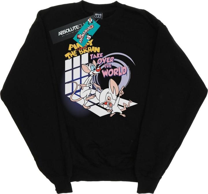 Produktbild Universal Textiles Pinky And The Brain Take Over The World Sweatshirt (XL)