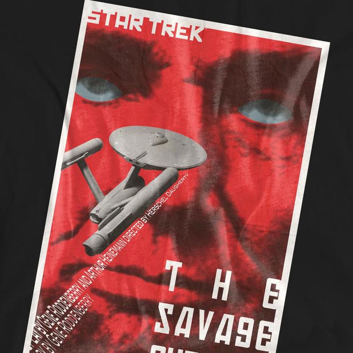 Actual product image Unisex Adult The Original Series Episode 77 T-Shirt (XL)
