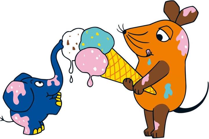 Image du produit Mange de la crème glacée (130 x 86 cm)