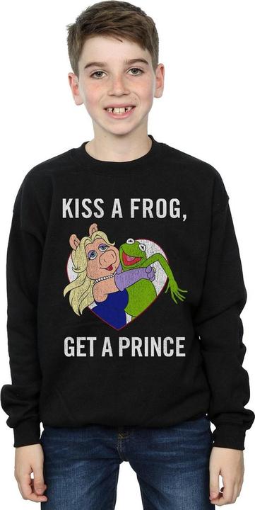 Actual product image Disney Boys The Muppets Kiss A Frog Sweatshirt (116)
