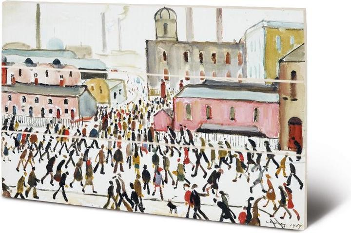 Immagine prodotto L.S. Lowry Mettiti al lavoro 1959 Woodcut