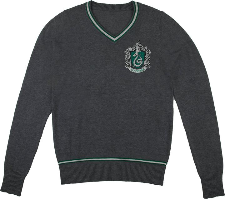 Image du produit Cinereplicas Harry Potter - Serpentard - Pull gris tricoté - Petite taille (S)