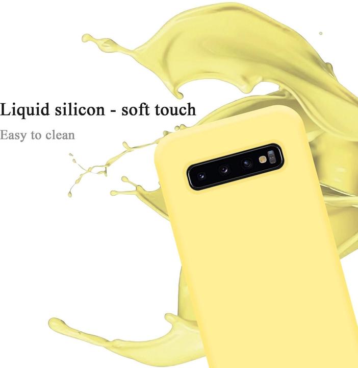 Actual product image Cadorabo TPU Liquid Silicone Case Cover (Samsung Galaxy S10)