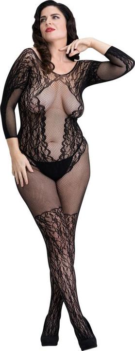 Actual product image Fifty Shades of Grey Captivate Bodystocking One Size Queen - Black (XL)