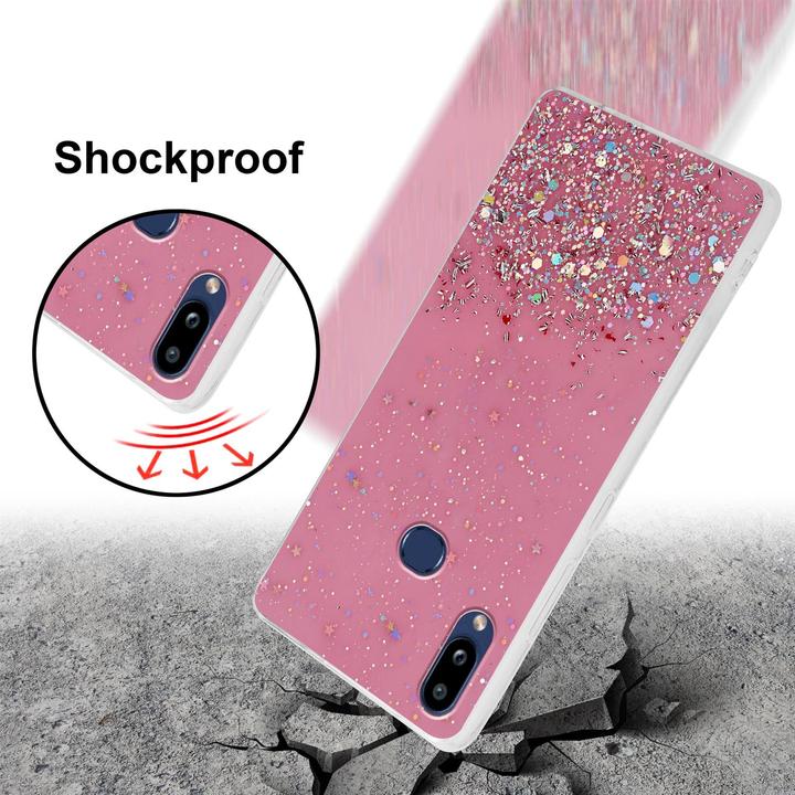 Immagine prodotto Cadorabo Copertura in TPU scintillante (Samsung Galaxy A10s, Samsung Galaxy M01s)