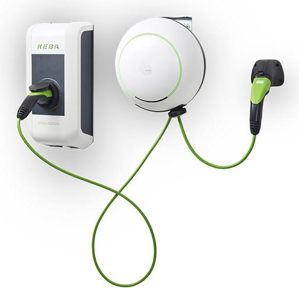 Actual product image Keba Charging cable management system