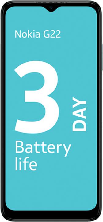 Immagine prodotto Nokia G22 (128 GB, Blu laguna, 6.50", Doppia SIM Ibrida, 50 Mpx, 4G)