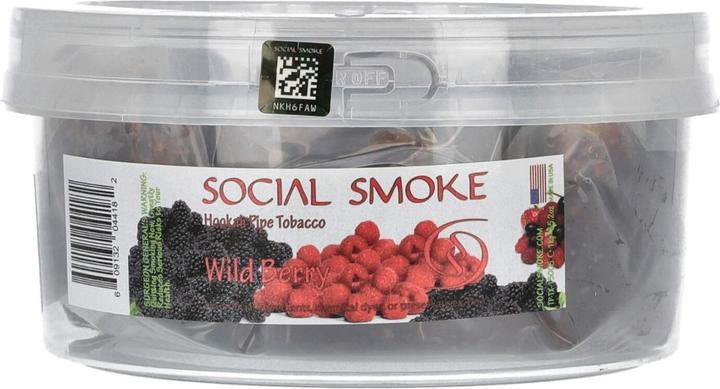 Produktbild Social Smoke Wild Berry 1kg (Himbeere, Brombeere, 1000 g)